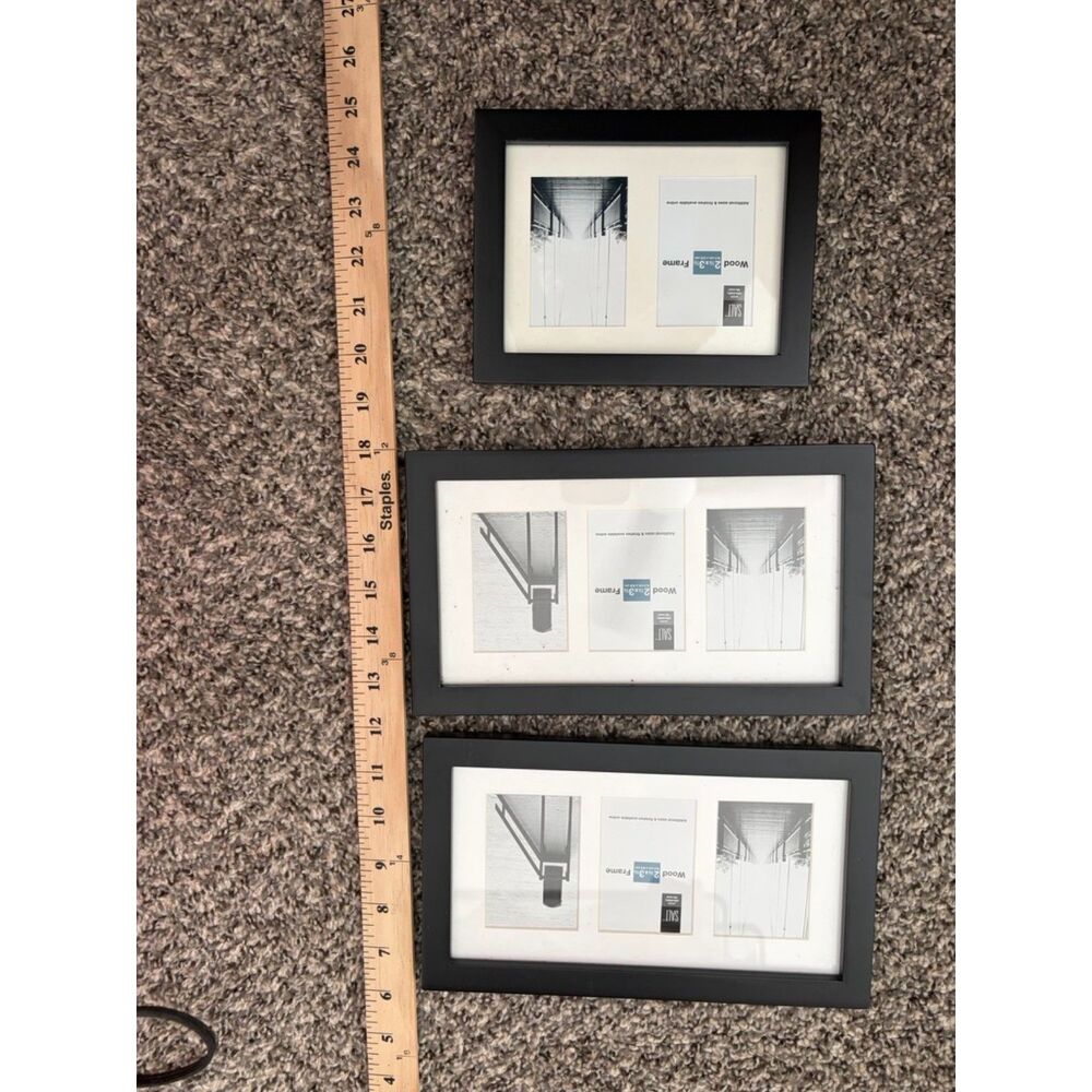 3 black frames for 2x3 pictures NEW - Picture 6 of 6